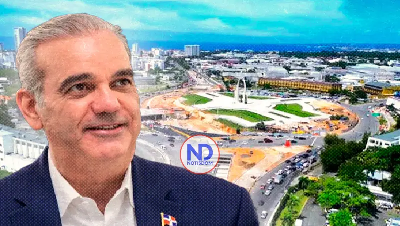Abinader anuncia inauguración del túnel de la Plaza de la Bandera y destaca avance de obras de infraestructura