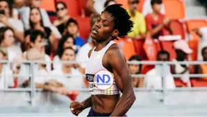 Velocista Marileidy Paulino conquista Grand Prix Mónaco