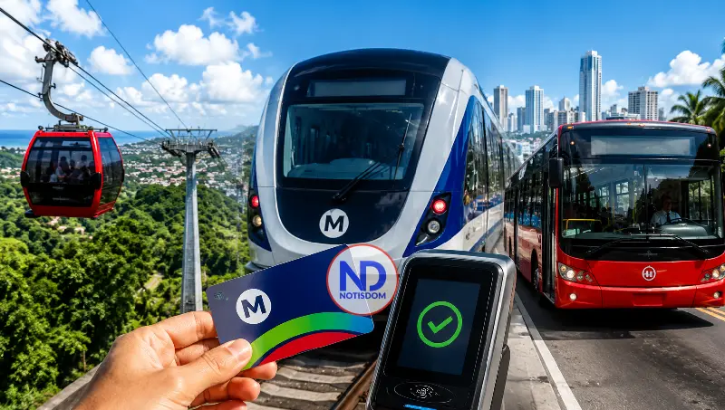 Nuevo pasaje integrado entra en vigor: Metro, Teleférico y autobuses podrán usarse por RD$35