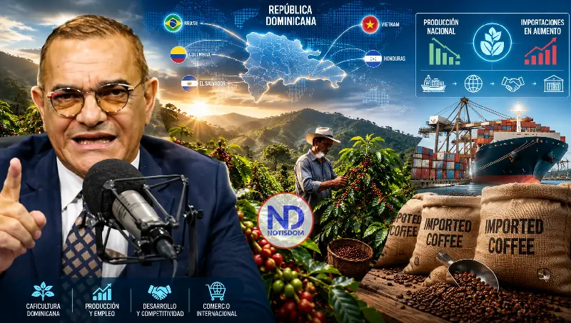 Carlos Gabriel cuestiona importación de café y pide acciones para recuperar la producción nacional