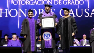 Roberto Fulcar es distinguido con Doctor Honoris Causa en Innovación por Atlantic University