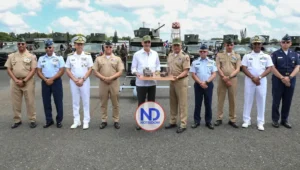 Abinader fortalece la defensa nacional con blindado Furia VBD-2, drones y modernos equipos militares