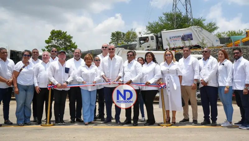 Abinader inaugura estación de transferencia que fortalecerá programa Basura Cero en Los Alcarrizos