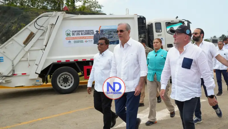 Abinader inaugura estación de transferencia que fortalecerá programa Basura Cero en Los Alcarrizos 5 NOTISDOM FOTOS PF2026 2026 07 18T152443.542 Abinader inaugura estación de transferencia que fortalecerá programa Basura Cero en Los Alcarrizos