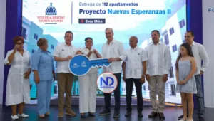 Abinader entrega 112 apartamentos en Boca Chica y acerca el sueño de la vivienda propia a más familias