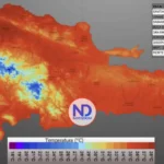 ¡Calor extremo! Temperaturas alcanzan los 38.5 °C; Indomet advierte chubascos y polvo del Sahara