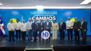 Partido Dominicanos por el Cambio aborda desafíos del nuevo Código Penal durante conferencia