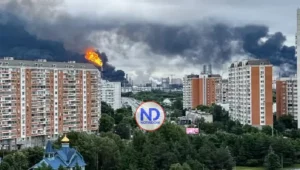 Rusia denuncia lanzamiento de más 400 drones contra Moscú