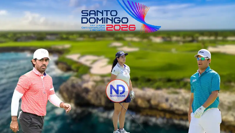 Pumarol, Guerra y Fernández representarán golf RD en JJCC Santo Domingo