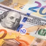 El dólar bajó 25 cts. y el euro 5; eran vendidos a $59.19 y $69.79