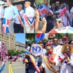 Miles participan en el desfile dominicano del Bronx, N. York