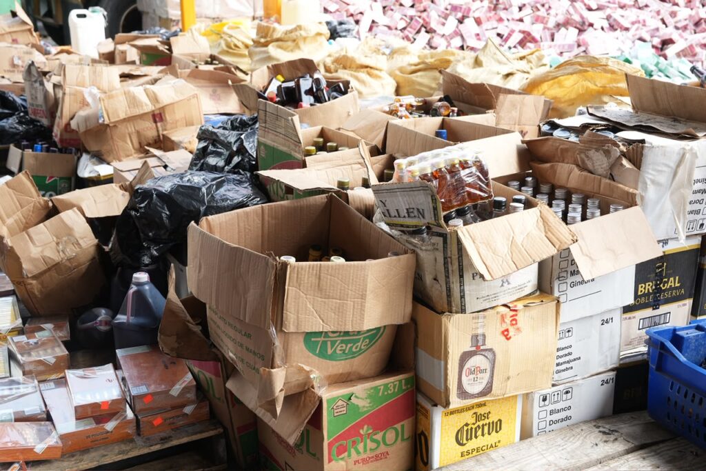 CAJAS MICM y Ceccom retienen 213,355 galones de combustibles y 46 millones de mercancías en lo que va de año