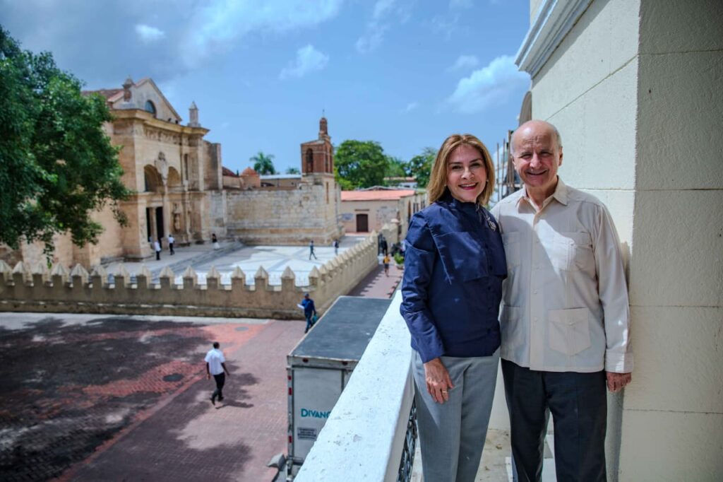 Expresidente de Costa Rica valora gestión de Carolina Mejía en Santo Domingo 3 Carolina Mejia y Jose Maria Figueres 1 Expresidente de Costa Rica valora gestión de Carolina Mejía en Santo Domingo