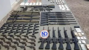 Policía ocupa 109 armas fuego y drogas en región Enriquillo