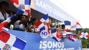 Miles de dominicanos vitorean a los medallistas de los JCC 2026