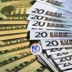 Dólar subió 4 cts. y era vendido a RD$58.43; el euro subió a $68.91