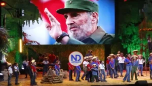 Cuba conmemora el centenario de Fidel Castro con espectáculo