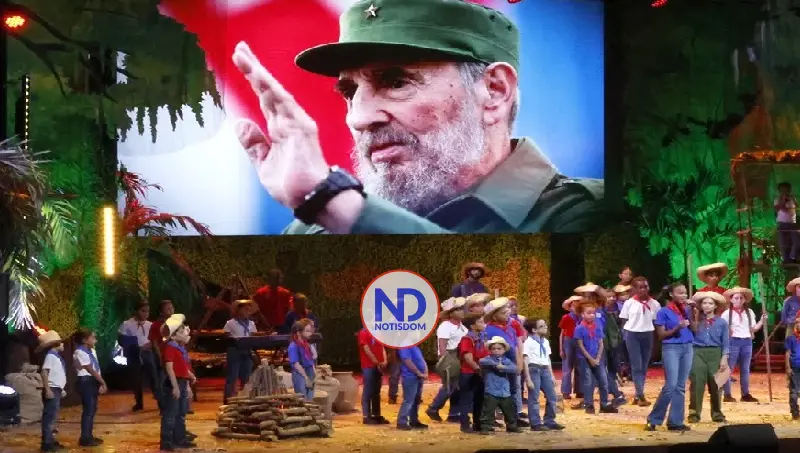 Cuba conmemora el centenario de Fidel Castro con espectáculo