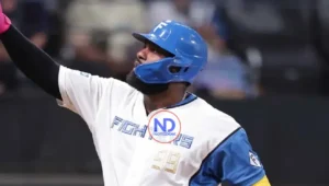 Dominicano Franmil Reyes es líder average en béisbol japonés