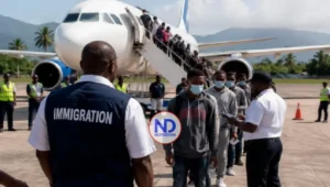 Haití recibe primer grupo de deportados EU tras fin del TPS