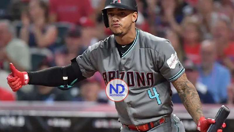 Dominicano Ketel Marte sigue en lista restringida de Arizona