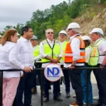 Presidente Abinader supervisa avances en la presa de Guaigüí, La Vega