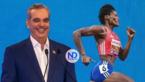 Abinader felicita a Marileidy Paulino por conquistar la medalla de oro en los 400 metros