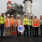 Abinader supervisa avance de central que sumará 467 MW al sistema eléctrico nacional