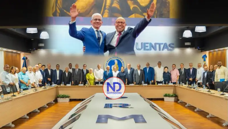 PRM ratifica a Ricardo de los Santos y Alfredo Pacheco al frente del Senado y la Cámara de Diputados