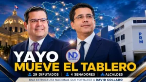 Yayo fortalece proyecto de David Collado con estructura de 29 diputados y cuatro senadores