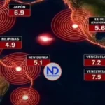 Planeta registró 38 terremotos mayores 5 grados en 72 horas