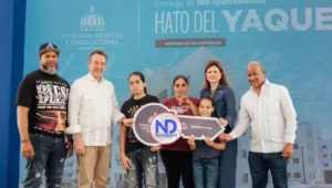 MIVHED avanza segunda etapa de Mi Vivienda Hato del Yaque con entrega de 168 nuevos apartamentos