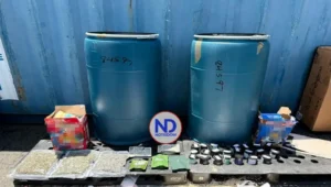 DNCD incauta marihuana en puerto de Haina y arresta a una mujer en Santiago
