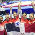 Equipo gimnasia femenina de RD consigue medalla de bronce en Juegos SD 2026