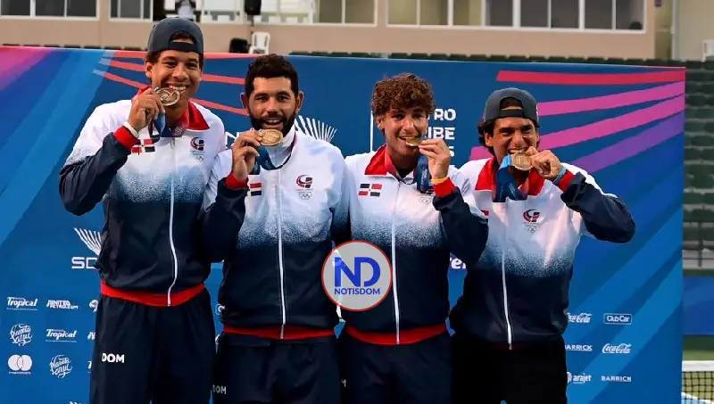 Lucha y tenis lideran jornada RD que llega a 67 medallas en JCC