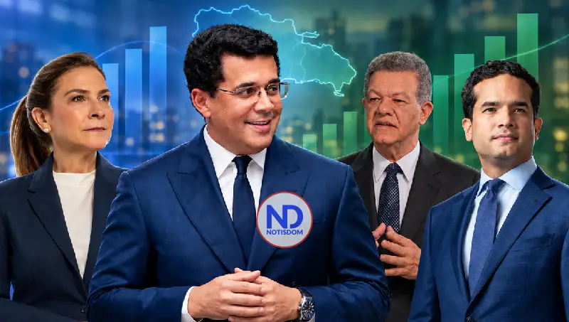 EJ Consulting: Collado lidera en el PRM y a escala nacional; Omar supera a Leonel en el escenario amplio