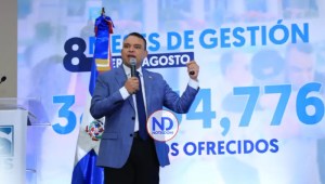 SNS reporta más de 42 millones de servicios de salud entre enero y agosto