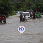 105 viviendas dañadas, 30 zonas incomunicadas en Dominicana