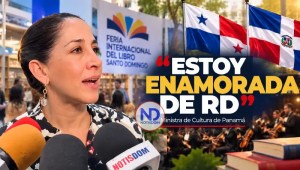 VIDEO | Ministra de Cultura de Panamá: «Estoy enamorada de República Dominicana»