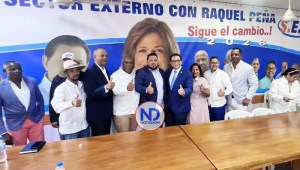Sector Externo promueve a Raquel Peña como figura de unidad dentro del PRM