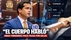 Omar Fernández recibe atención médica por proceso viral y fiebre alta: “El cuerpo habló”
