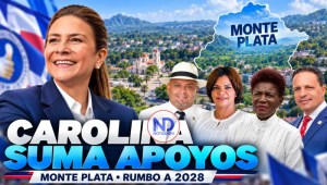 Carolina Mejía suma respaldo de dirigentes del PRM en Monte Plata rumbo a 2028