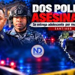 Se entrega adolescente por muerte de sargento en Santiago; dos policías asesinados en una semana