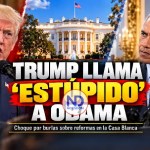 Trump llama «estúpido» a Obama tras burlas por las reformas de la Casa Blanca
