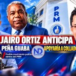 Jairo Ortiz anticipa apoyo de Peña Guaba a David Collado
