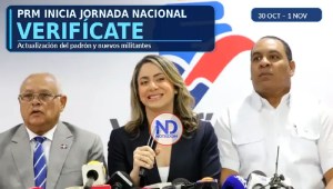 PRM inicia jornada nacional «Verifícate» para sumar militantes y fortalecer su padrón rumbo a 2028