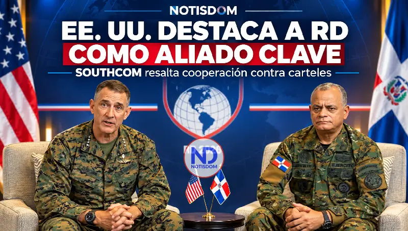 Comando Sur de EE. UU. reafirma que RD es un aliado clave en la lucha contra los carteles