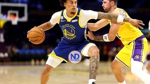 Curry y Lendeborg lideran a Warriors a victoria