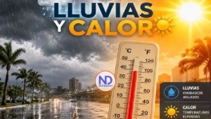Persistirá el calor este sábado; habrá disminución de lluvias