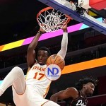 Okongwu lidera remontada de Atlanta sobre Cleveland